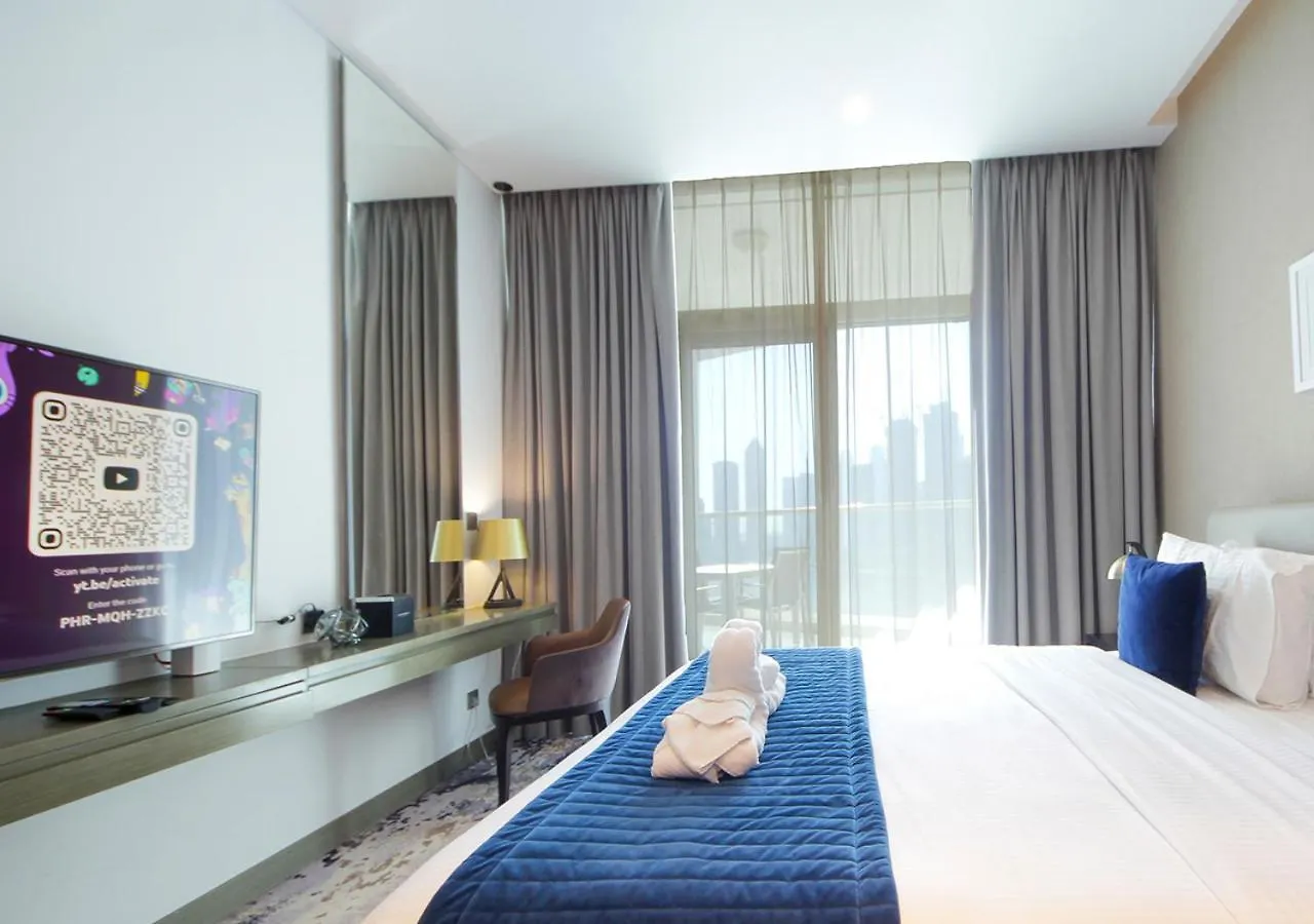 Apartment Elegant Studio With Canal Views Damac Prive Dubai